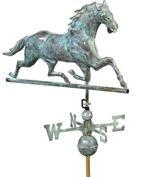 Bronze Horse Weather Vane long lasting in extreme weather